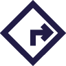 Codename_Iconography_Outline_Version_DeepBlue_RGB_Arrow in diamond